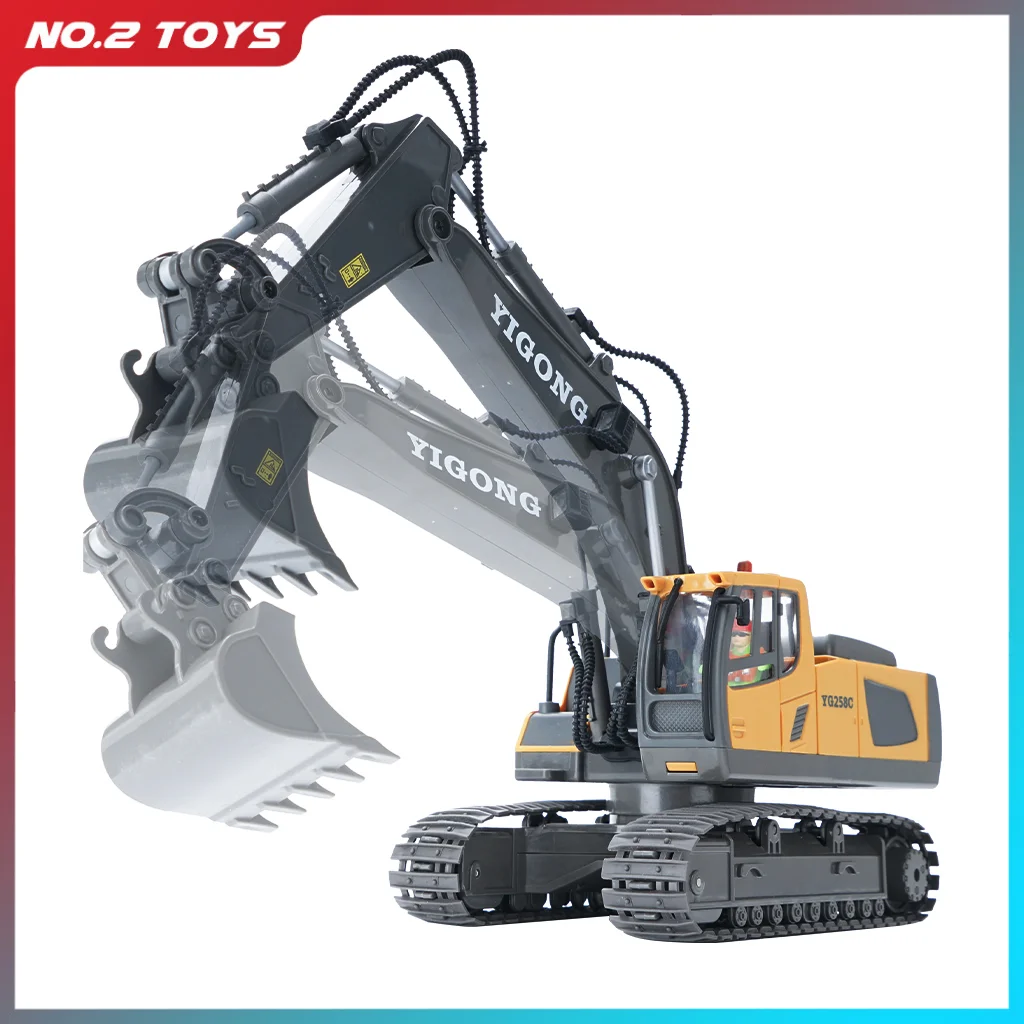 2 4g 11ch С Дистанционным Управлением Инженерный Экскаватор Игрушка