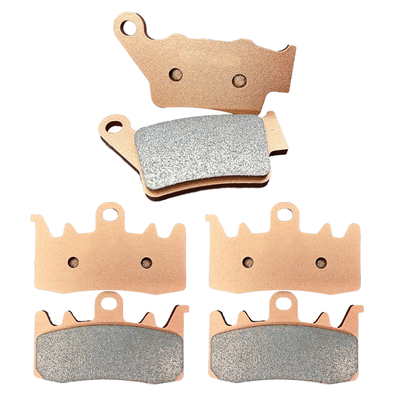 Высококачественные медные спекающие передние и задние тормозные колодки для