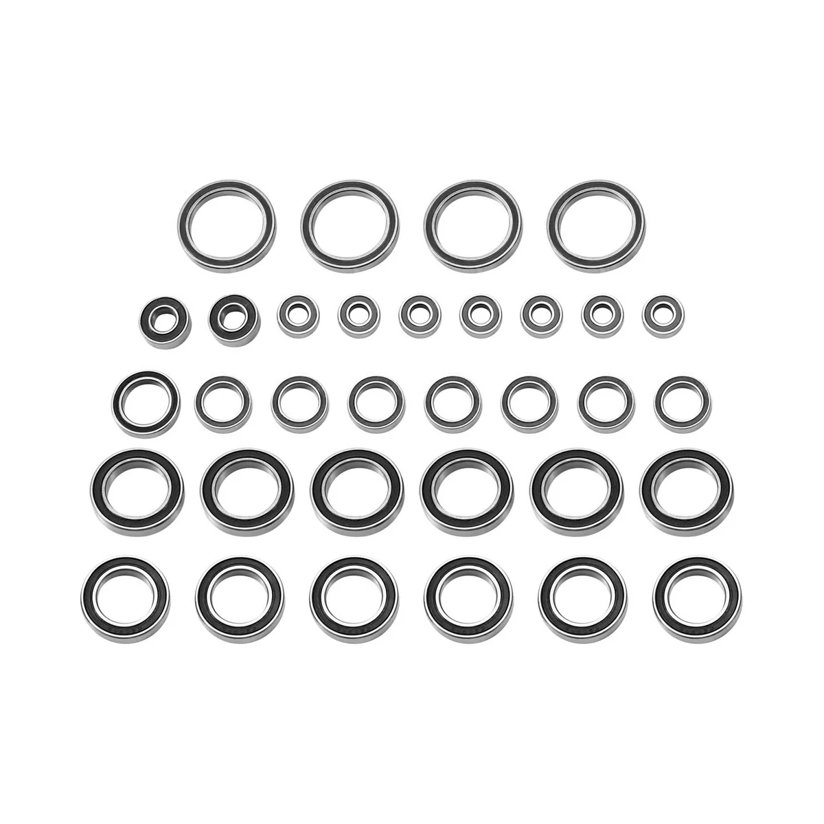 

Комплект герметичных подшипников для 1/5 XMAXX 8S RC, 33 шт.