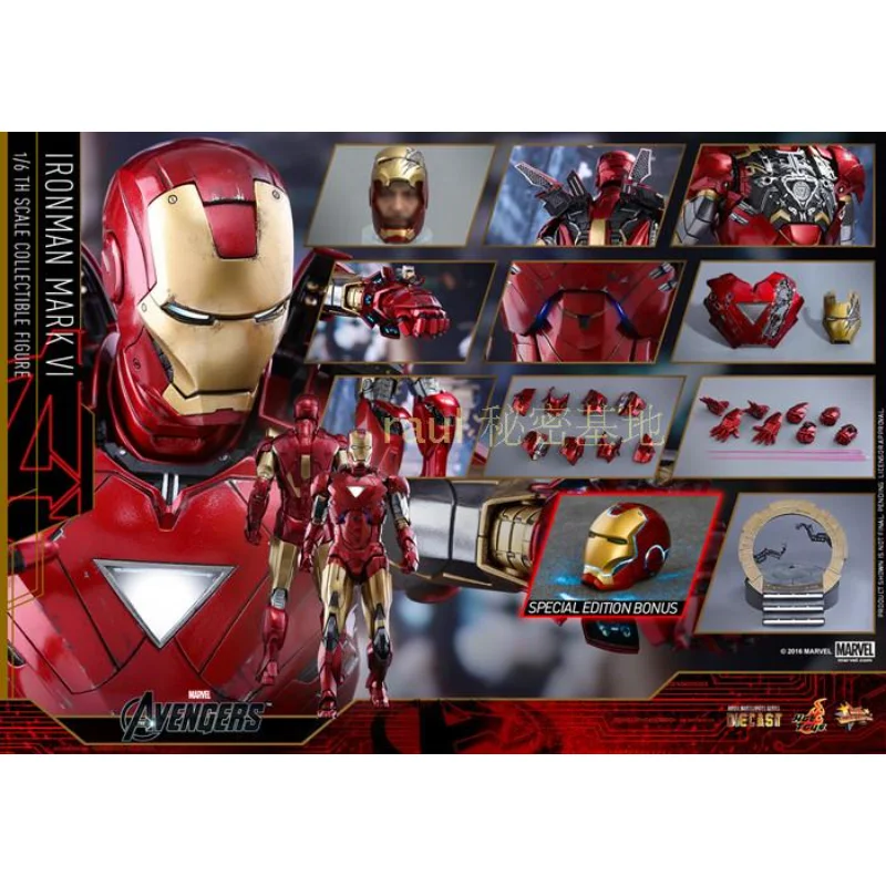 

Hottoys 1/6 HT MMS378 Iron Man 2 Avengers MK6 Alloy 2.0 Die-cast VIP Action Figure Model Hobbies Collection