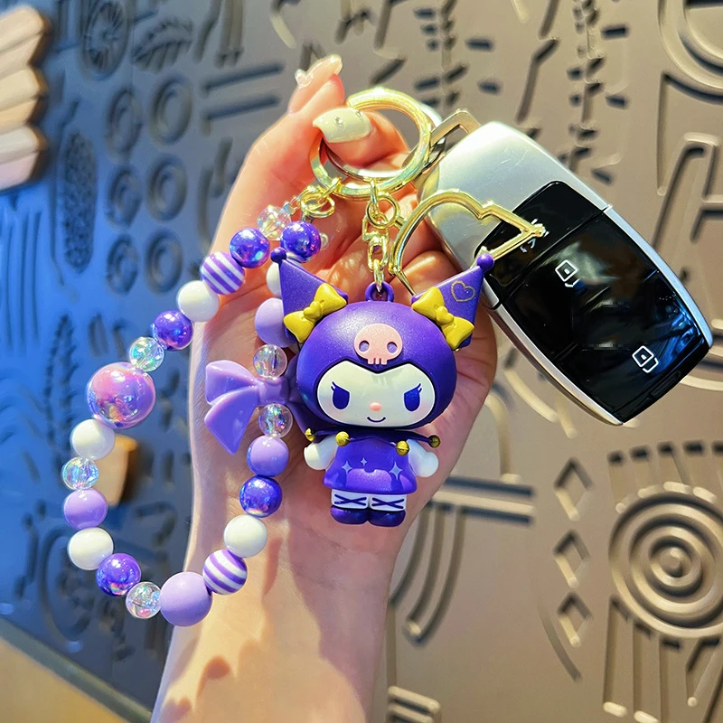MINISO креативный браслет с блестящей звездой Куруми из бисера Sanrio Kuromi милый