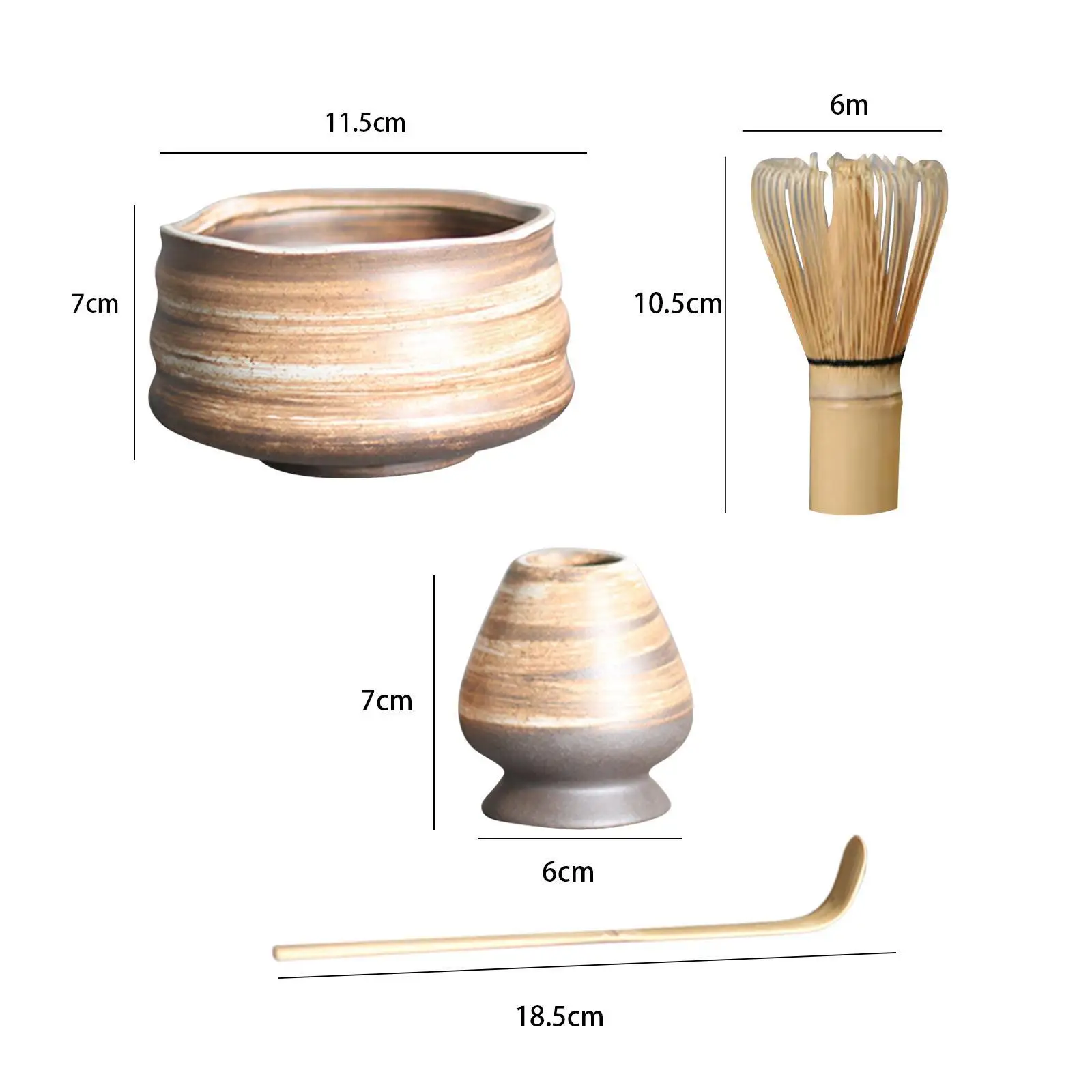 Набор маття ручной работы традиционная чайная церемония для чайного дома