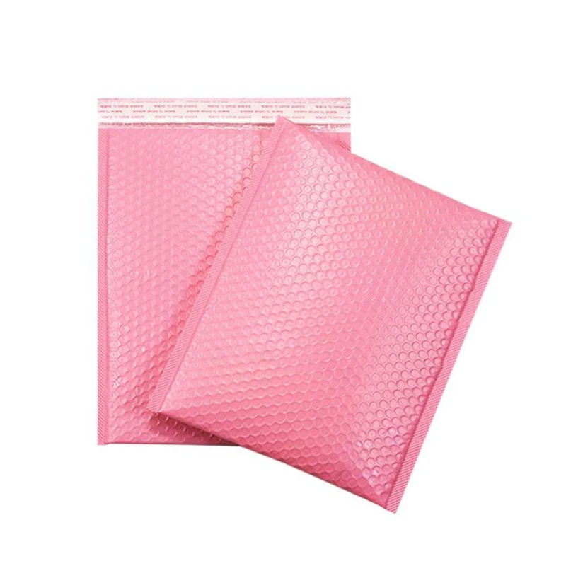 

Розовые пузырчатые конверты 10 шт