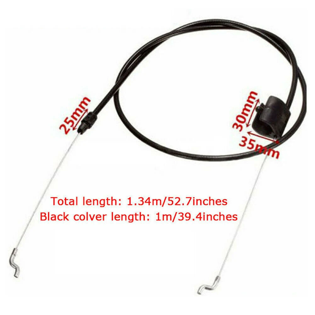 

Lawnmower Throttle Pull Cable Engine Control Cable For MTD 22'' DECK SERIES 038 2003-2007 52.7inches Length Lawn Mower Cable