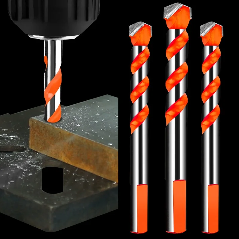 

2 Pcs 4Pcs 5Pcs 6Pcs 11Pcs Multifunctional Triangle Drill Bit Diamond Set for Tile Concrete Brick Glass Plastic Wood Stone 6-12m