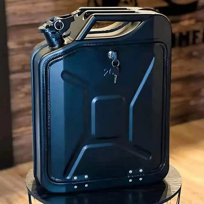

Jerry Can Mini Bars Mini Cabinet Barrel Whiskey Storage Racks Multi Layer Plastic Wood Organizer For Dad Bar Cabinet Man Gifts