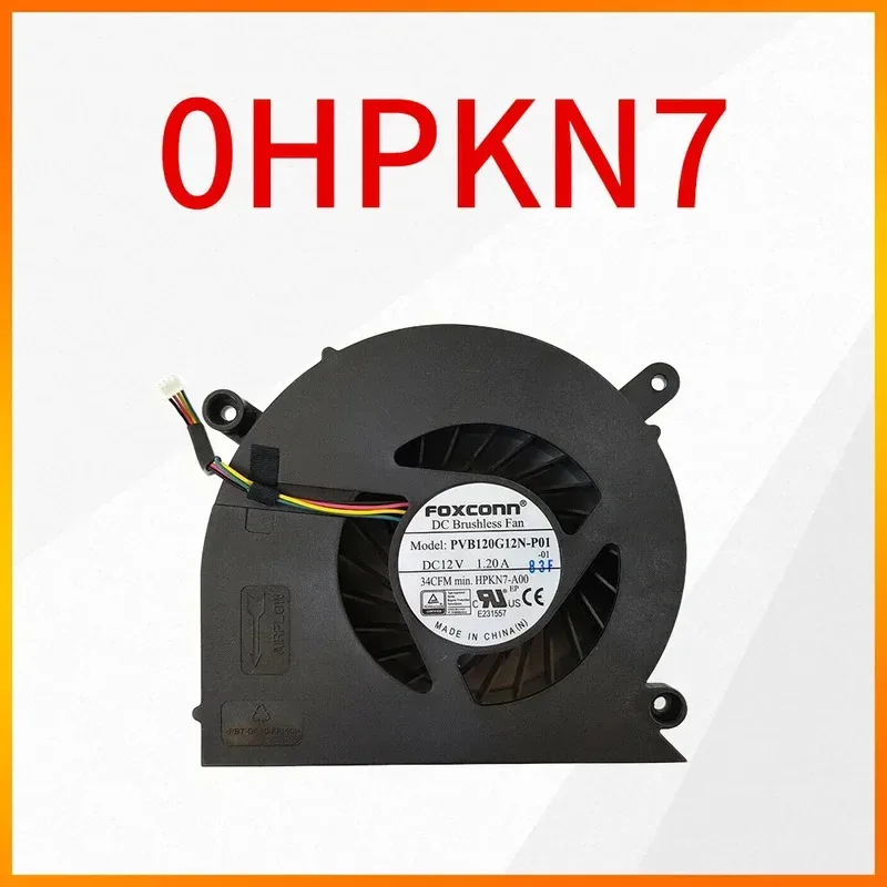 Фото 0.PVB120G12N-P01 HPKN7 0HPKN7 CN-0HPKN7 Охлаждающий вентилятор подходит для охлаждающего вентилятора Dell OptiPlex 7460 AIO №1