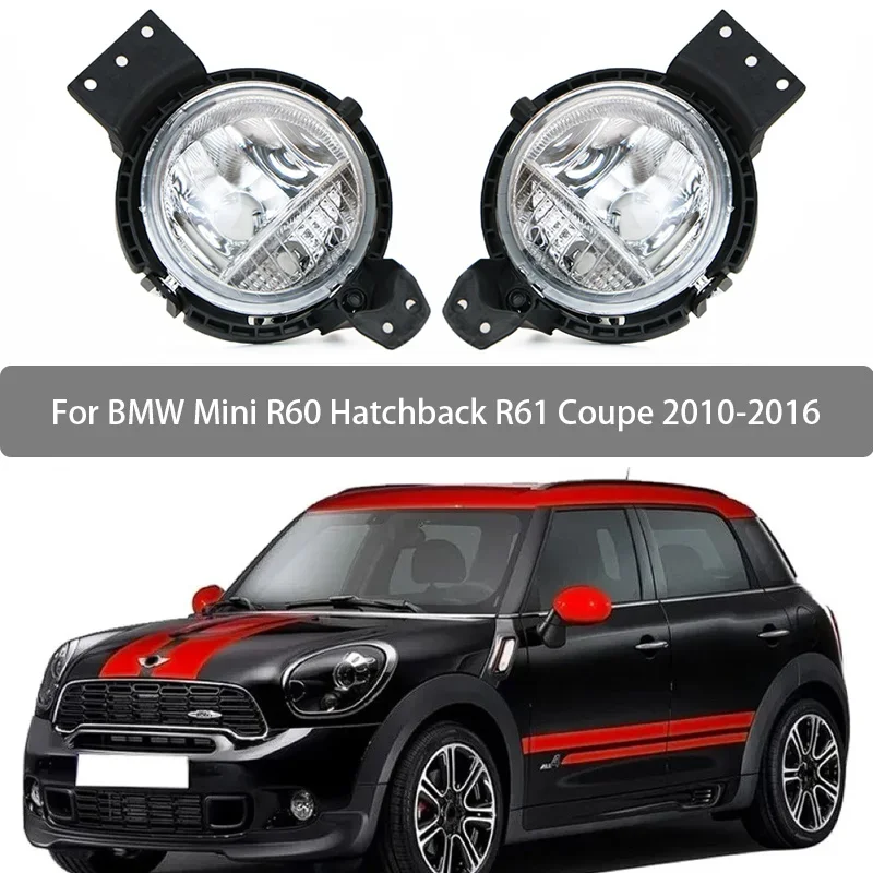 Противотуманная фара в сборе для BMW Mini R60 Hatchback R61 Coupe 2010-2016 передний бампер