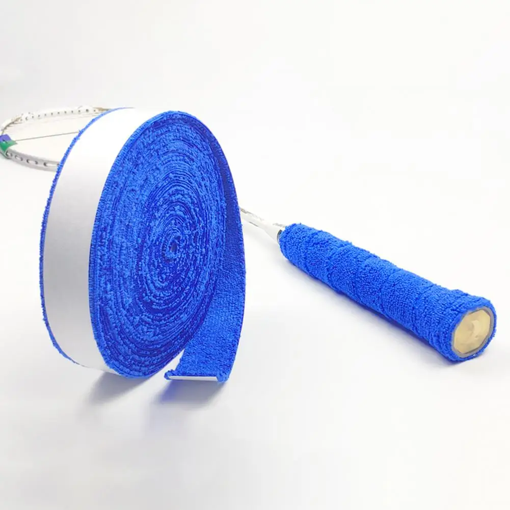 

Tennis Sweat Tape Accessories Tennis Tape Easy Installation Tennis Overgrips Tape Badminton Racket Sweatband Protective