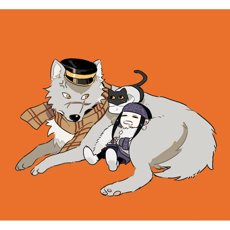 Брелок для ключей с аниме «Золотой камуй», Sugimoto Saichi Kochoube Asuko, акриловый, с ремешком, фигурка, подвесные аксессуары, 6 см