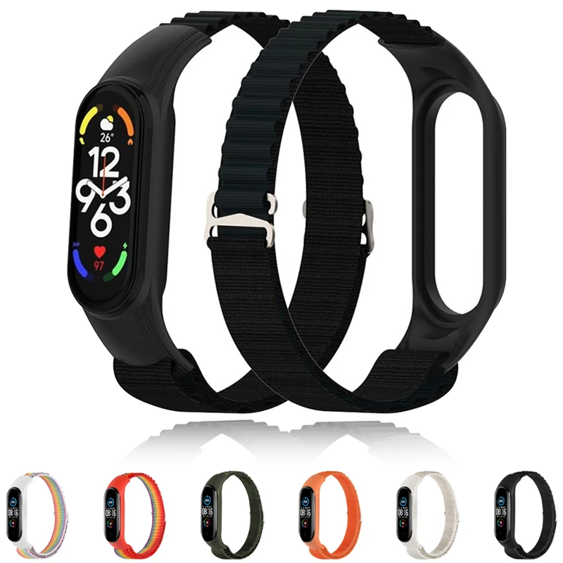 

Ocean Strap for Xiaomi Mi Band 8 Smartband Silicone Replacement Bracelct belt Wriststrap for Xiaomi Miband 8 band Accessories