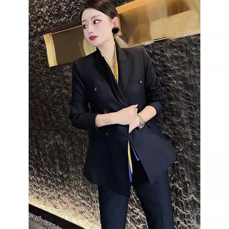 Deepen 2024 Новый женский модный элитный элегантный костюм комплект из 2 предметов