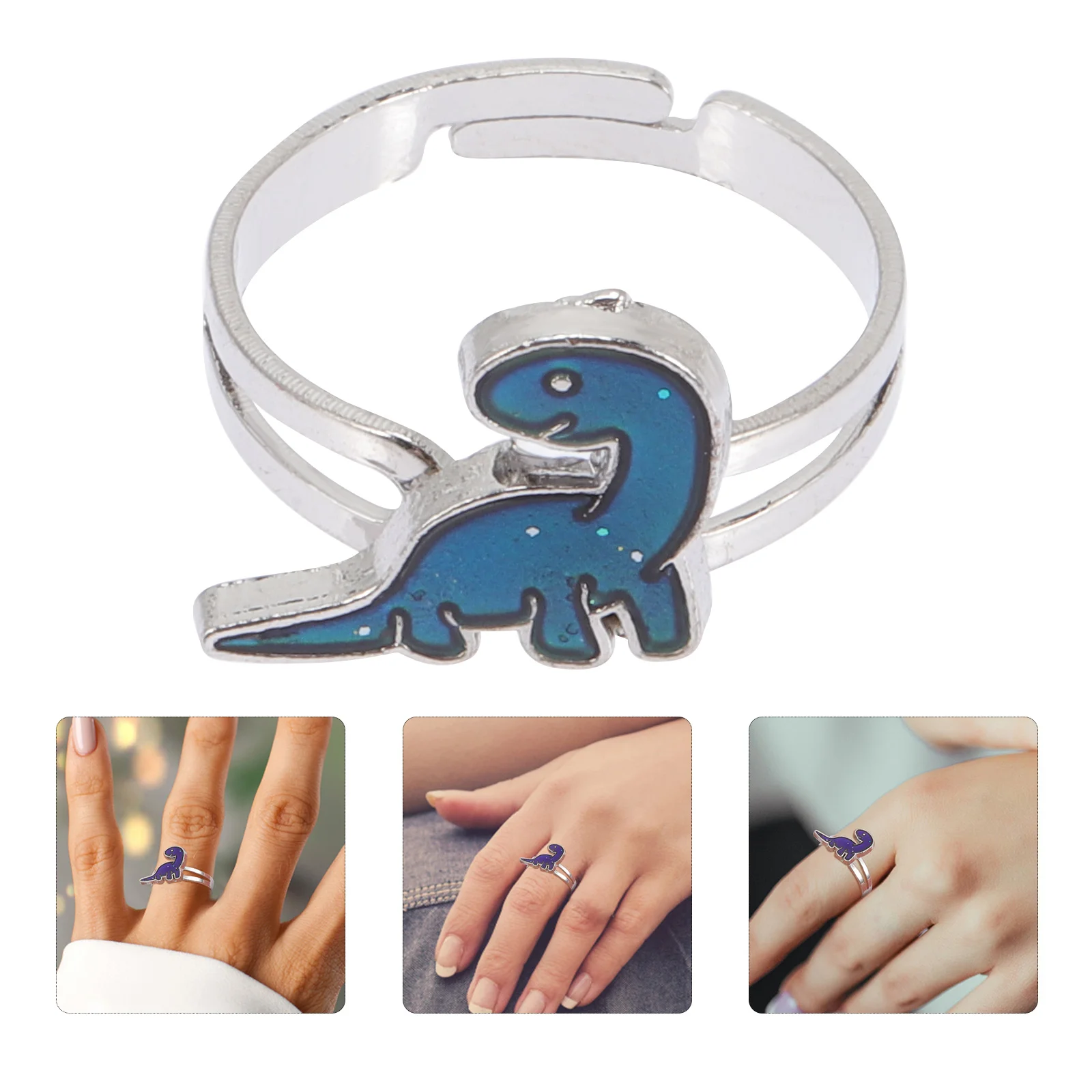 

Ring Open Rings Temperature Wedding Finger Moodengagement Changing Cuff Jewelry Promise Toe Vintageknuckle Anniversary Band