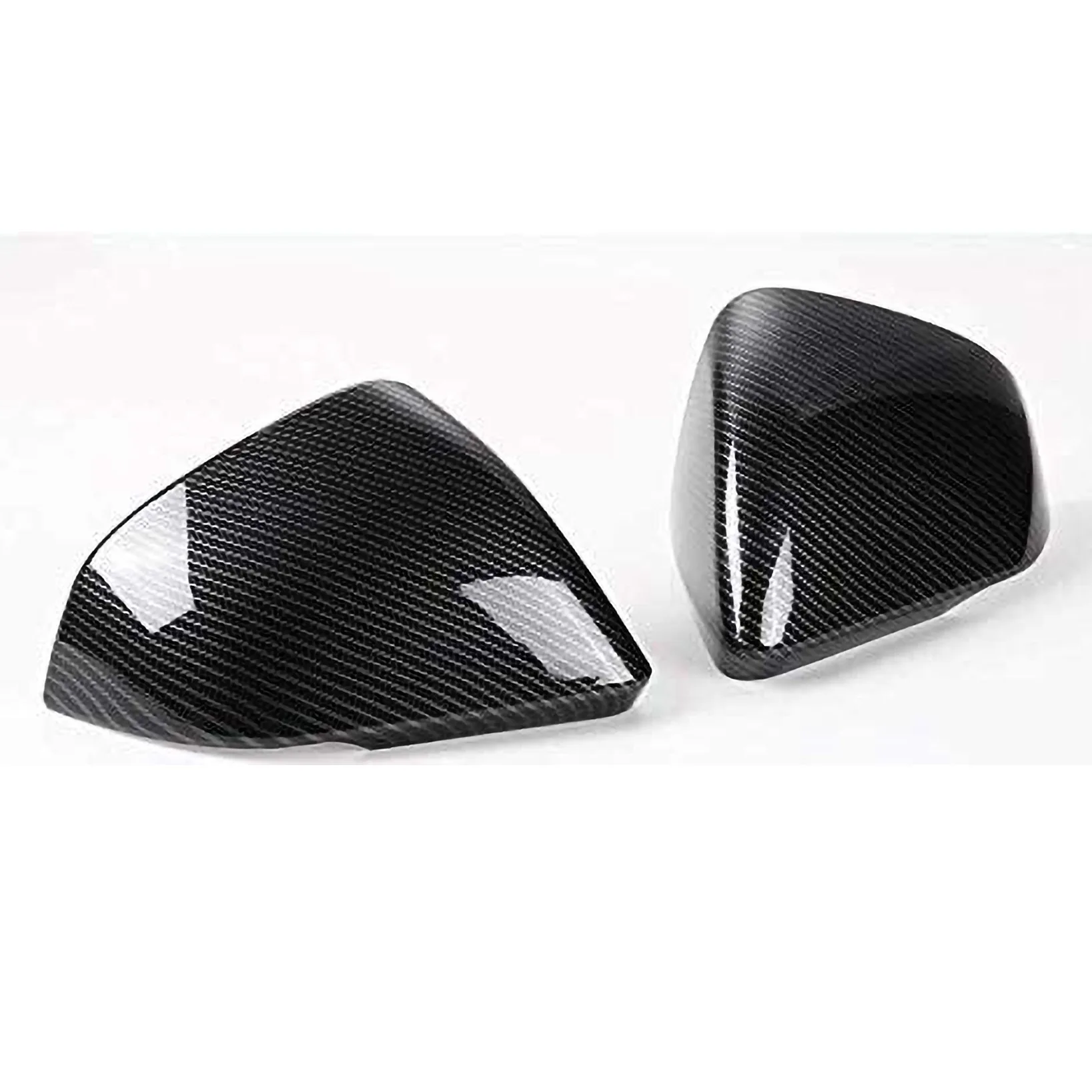 Карбоновый узор Стайлинг автомобиля крышка зеркала заднего вида отделка рамка