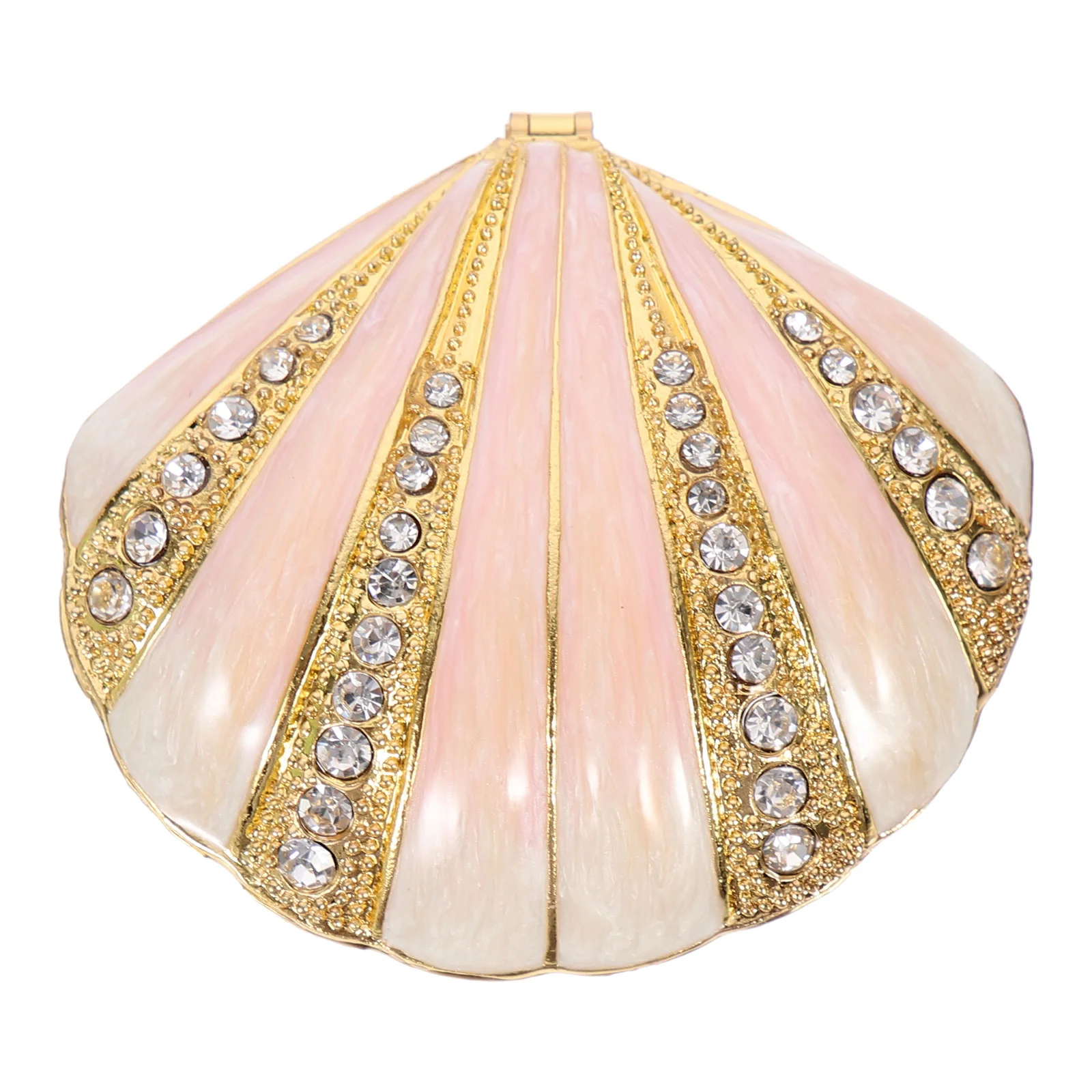 

Decorative Jewelry Container Ear Stud Storage Case Alloy Jewelry Packaging Box