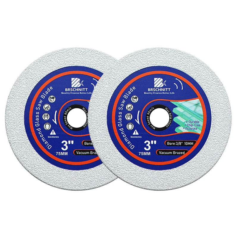 

Отрезной диск BRSCHNITT Mini, диаметр 75 мм, для резки бетона, дерева, металла, плитки, гранита, стекла, мрамора