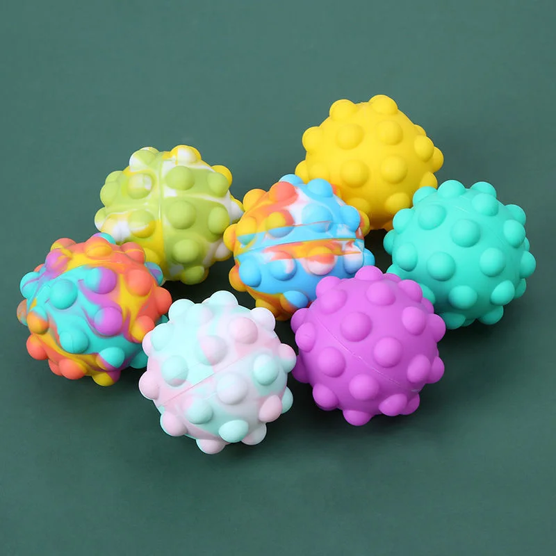

New Popular 3D Decompression BallSilicone Decompression BallAnti-stress Vent Toy Children Adult Gift