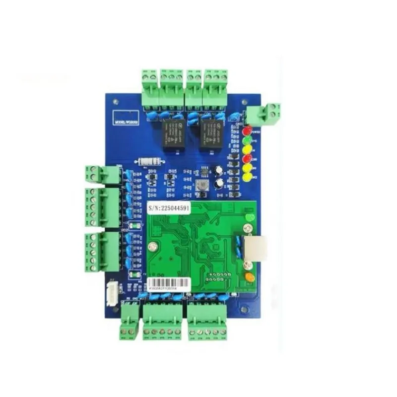 

Wholesaler Wiegand Two Doors RFID Access Control Board Network WEB Access Controller With Free SDK