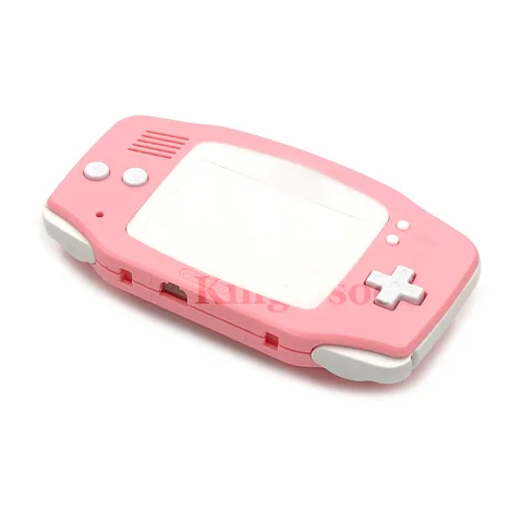 Розовый чехол с полным покрытием IPS для Nintendo Game boy advance GBA