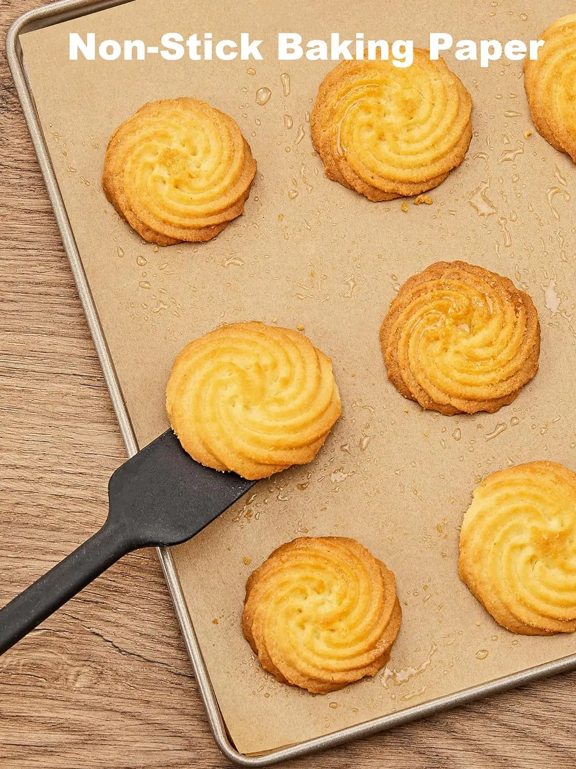 50/100 Шт. Противни Экологически Чистая Перфорированная Бумага Пергамент