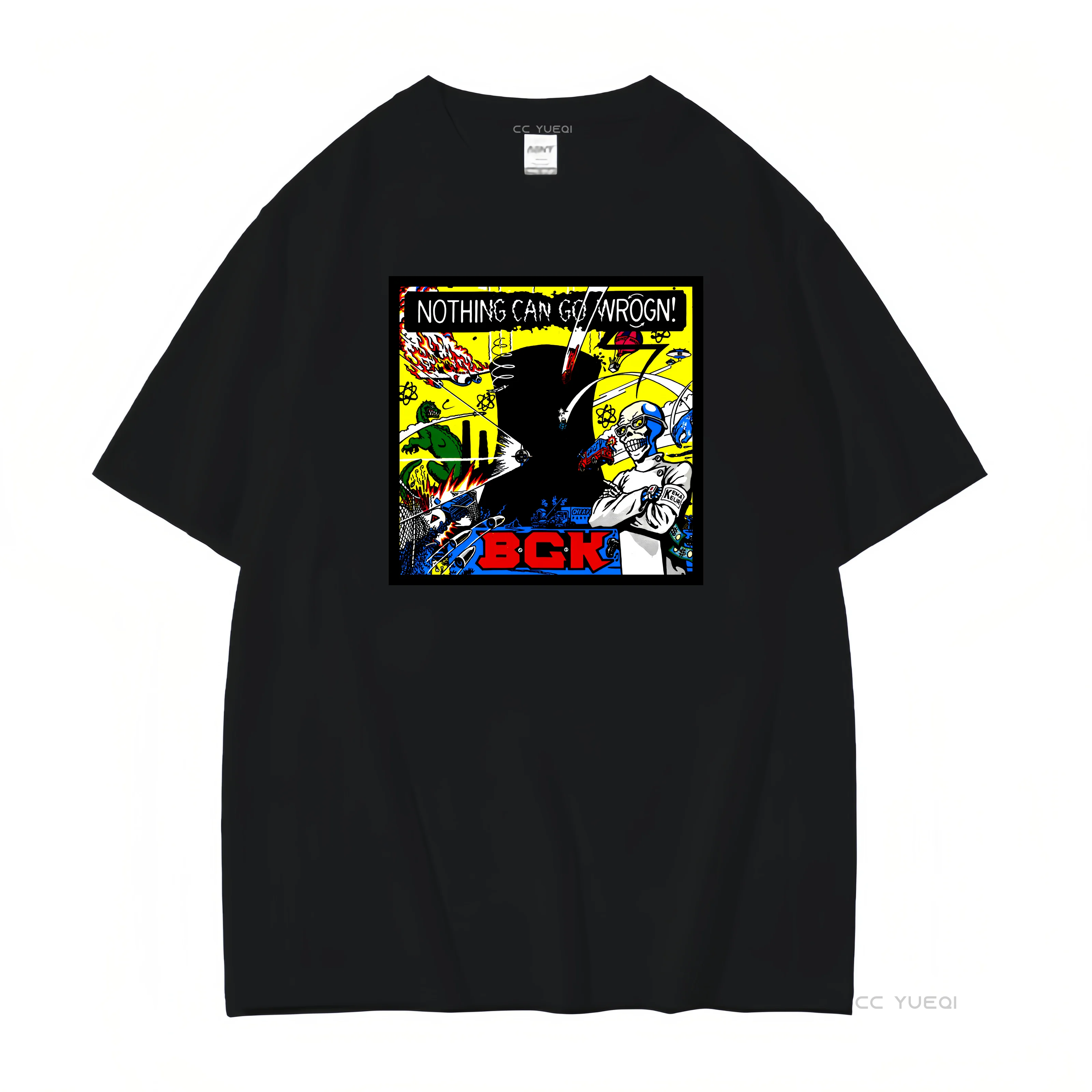 Винтажная футболка 80-х годов Balthasar Gerards Kommando BGK 1986 с хардкорной панк-группой / Ra