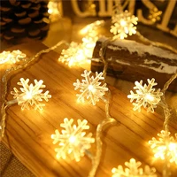 snowflake star ball led string lights fairy garlands 804020leds garden street lamp christmas tree decorations new year gifts