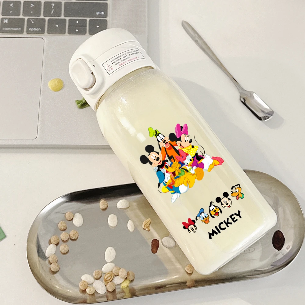 Соломинки для воды с Микки Маусом 600 мл