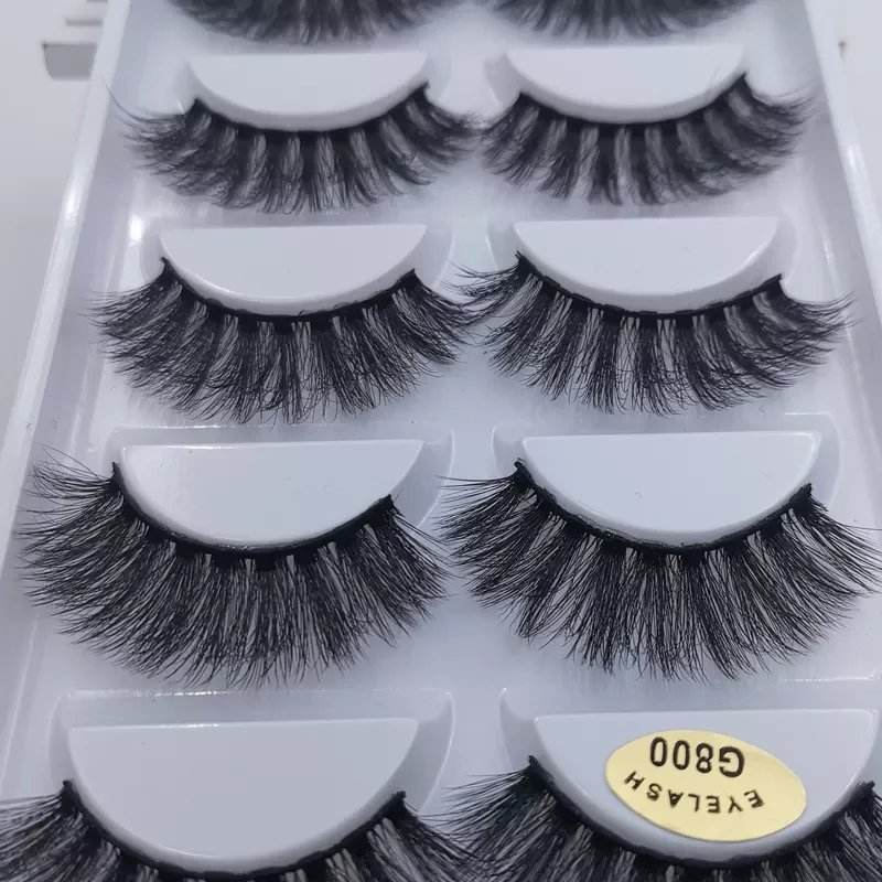 

NEW2023 natural false eyelashes fake lashes long makeup 3d mink lashes extension cilio eyelash mink eyelashe for makeup beauty