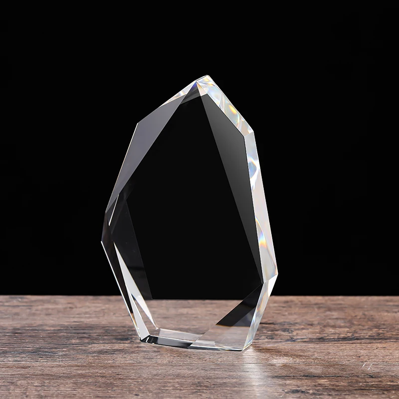 Фото XTOOL Blank K9 Shining Crystal: Фигурка-айсберг из хрусталя, фоторамка для лазерной гравировки, сувениры и подарки для праздников №4