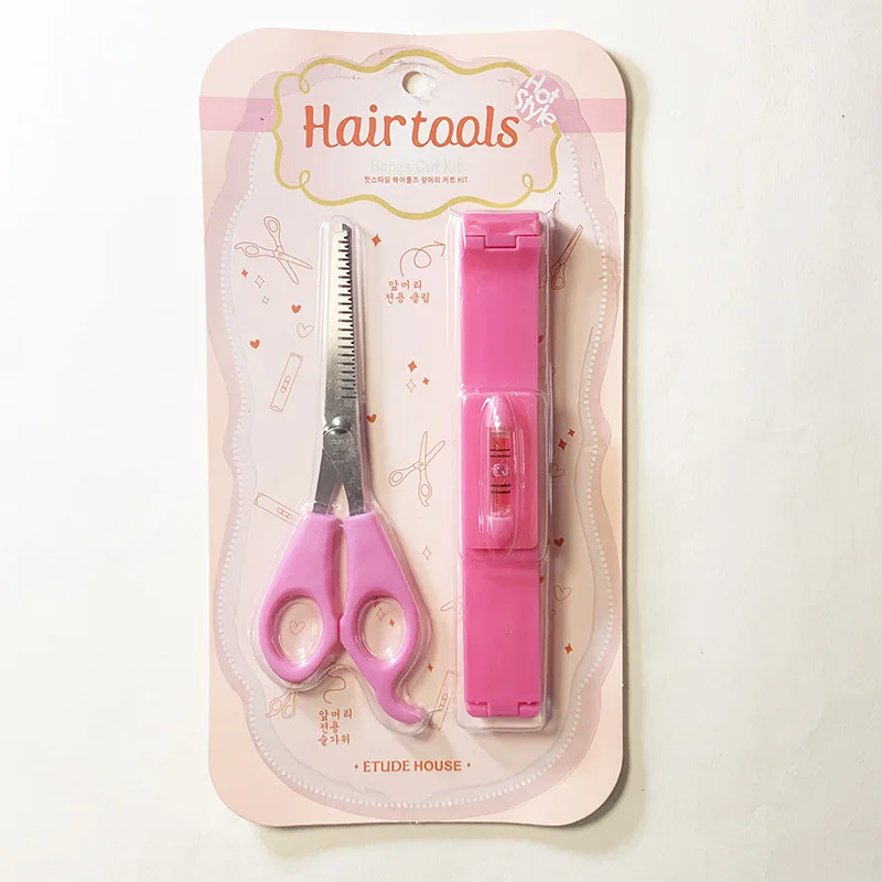 

Liu Haichi Scissors Liu Haijian Plastic Paper Card Set Scissors Teeth Scissors DIY Hair Trimming Tools Hair Beauty Products