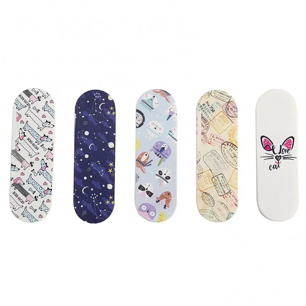 

Finger Strap Phone Grip Animal Star Pattern Band Finger Ring Holder Grip Mobile Phone Stand