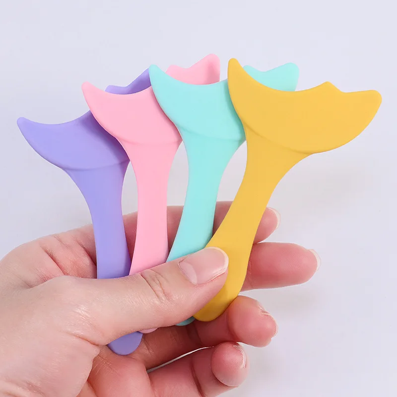 

Силиконовая подводка для глаз, трафареты, женский макияж, тени для век, аппликатор, тушь для ресниц, перегородка, легкая в использовании