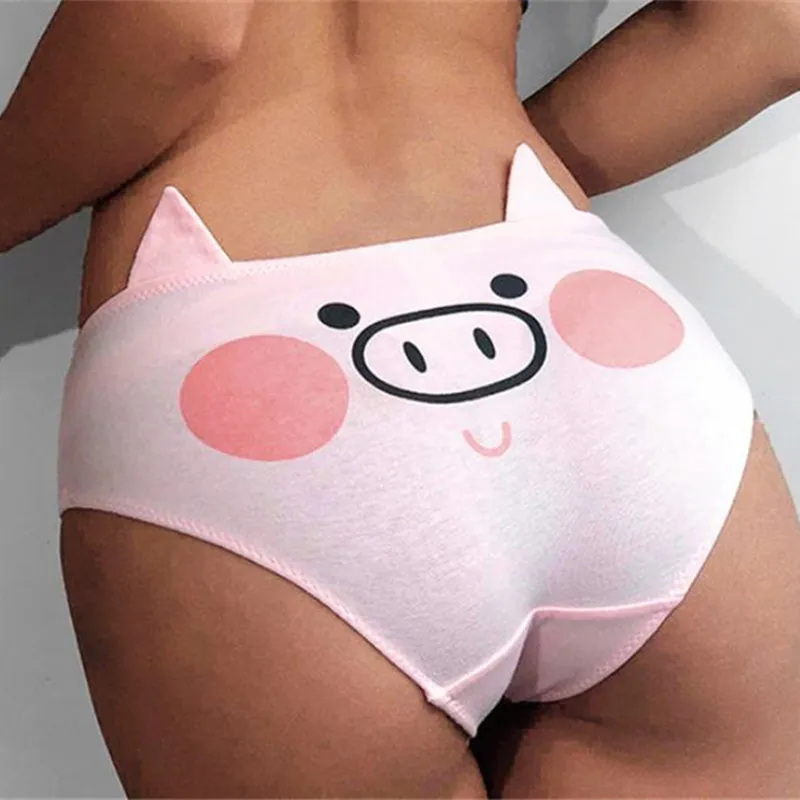 

3 шт./упаковка, женские хлопковые трусы с принтом «Собачья лапа»