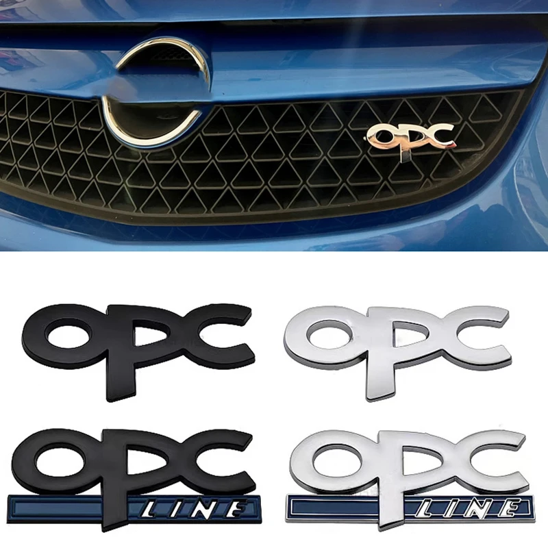 Металлическая 3d-эмблема для автомобильного бокового брызговика фотовспышки OPEL