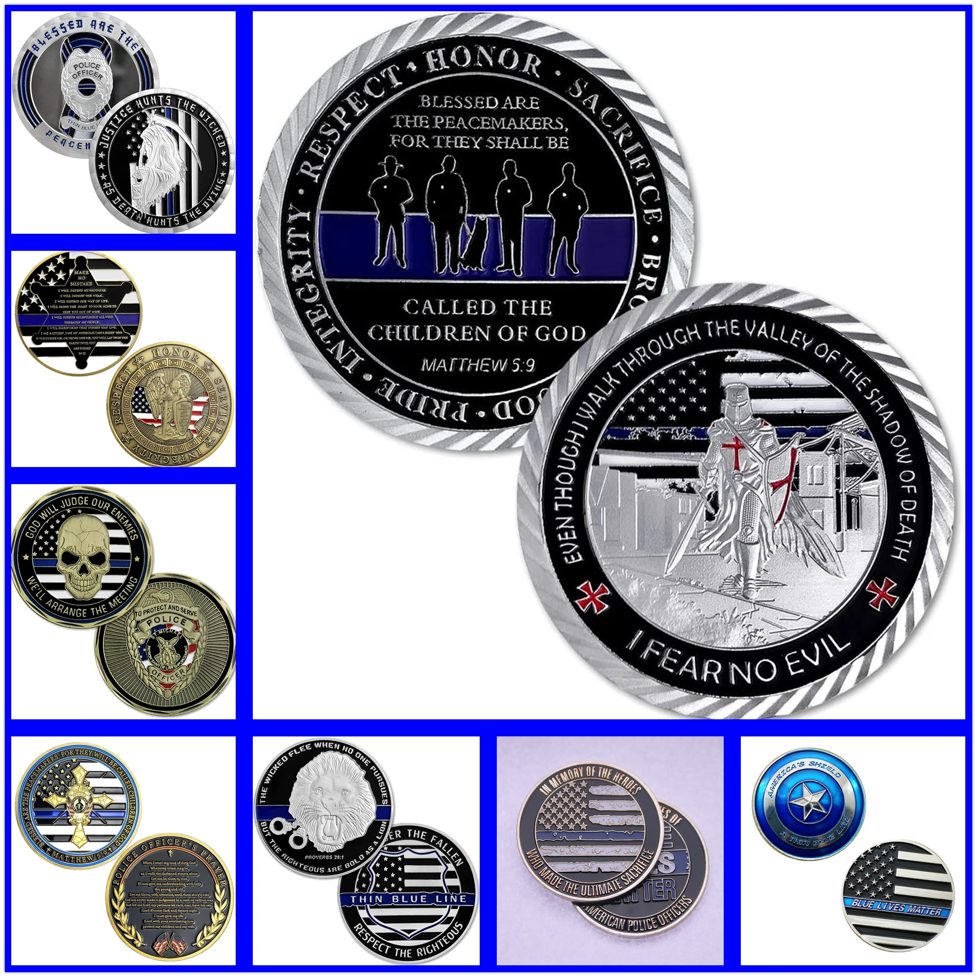 20 US Military Challenge Coins Mixed Random Shipping Beautiful Gift Collectibles Commemorative Coin Badges