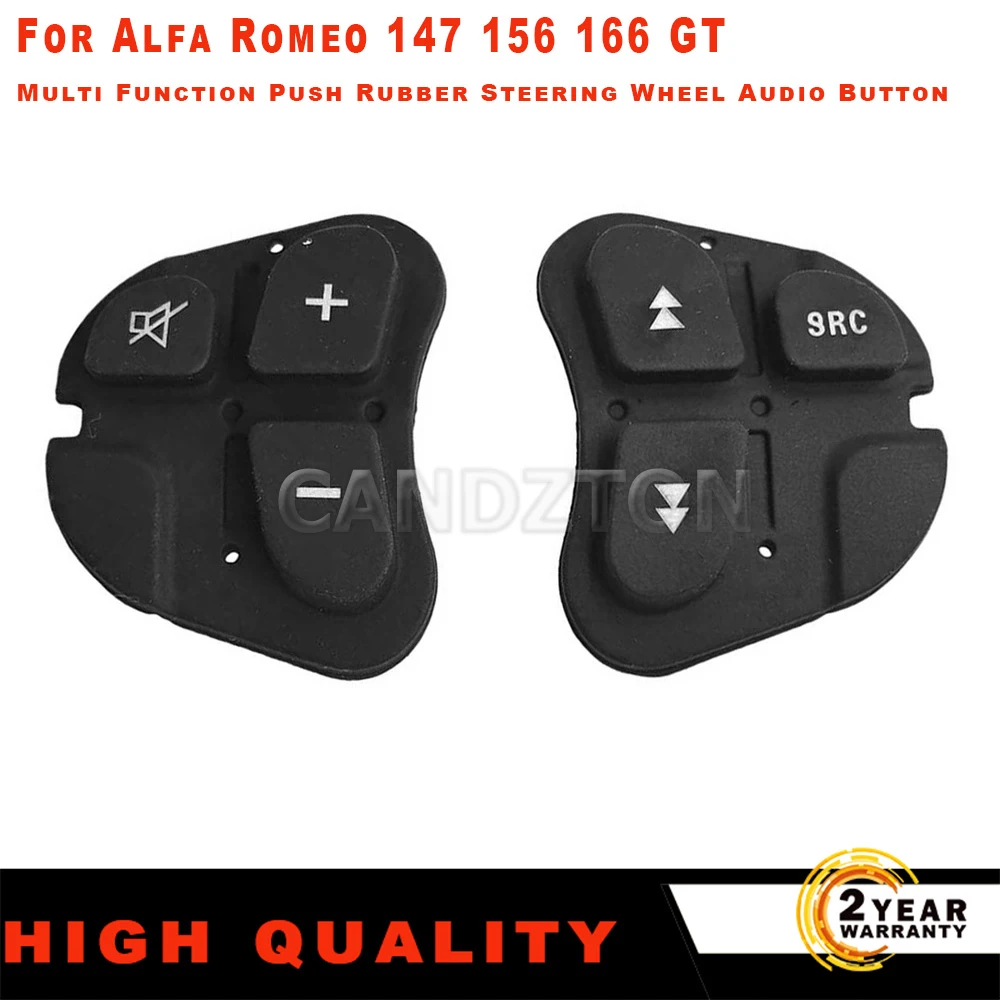 

Многофункциональная резиновая кнопка для рулевого колеса, подходит для ALFA ROMEO 147 156 166 GT