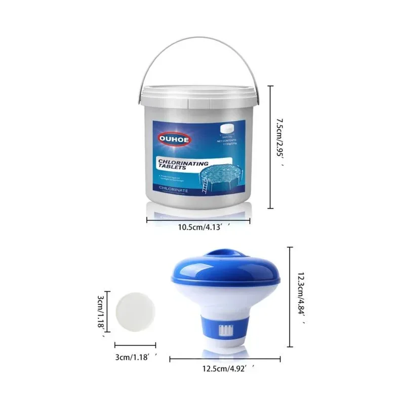 Новинка многофункциональный дозатор для плавающего бассейна хлорный планшет