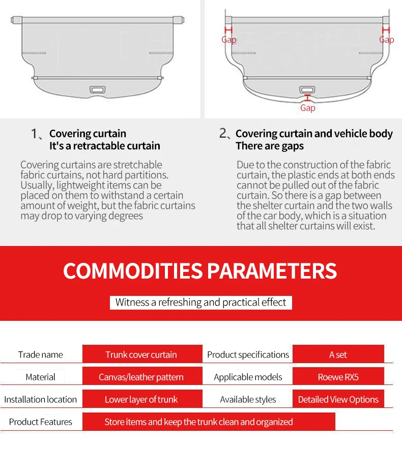 Занавеска багажника автомобиля для Toyota RAV 4 RAV4 XA40 2013 ~ 2018 MK4 Atuo крышка задняя штора