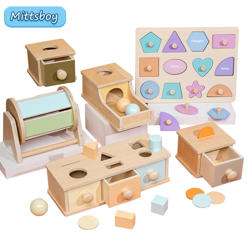 Coin Box Textile Drum Educational Toy For Childre Gift