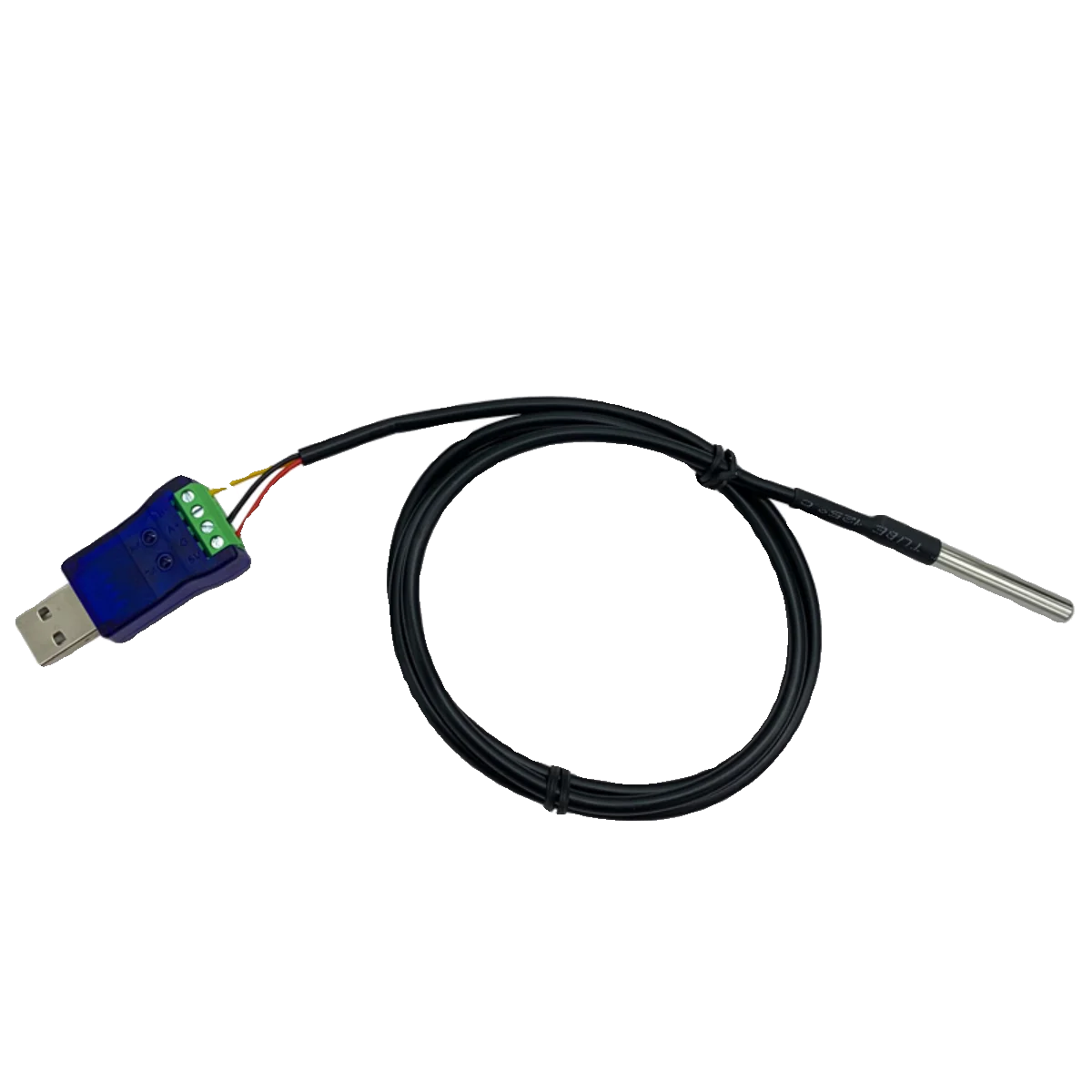 Последовательный порт USB Датчик температуры Передатчик MODBUS RTU Водонепроницаемый