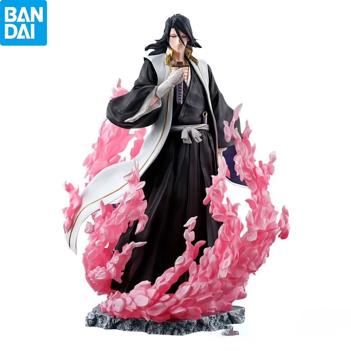 Фото Оригинал в наличии Bandai Spirits Figuarts ZERO Bleach Sennen Kessen-hen Kuchiki Byakuya Collection Series Аниме-фигурка №1