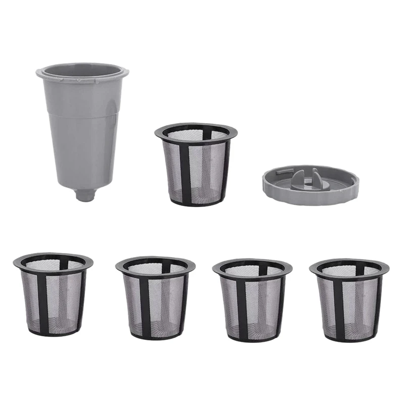 

Reusable Coffee Filter Replacement Filter with 4 Extra Filters for Keurig B30 B40 B50 B60 B70 B75 Series