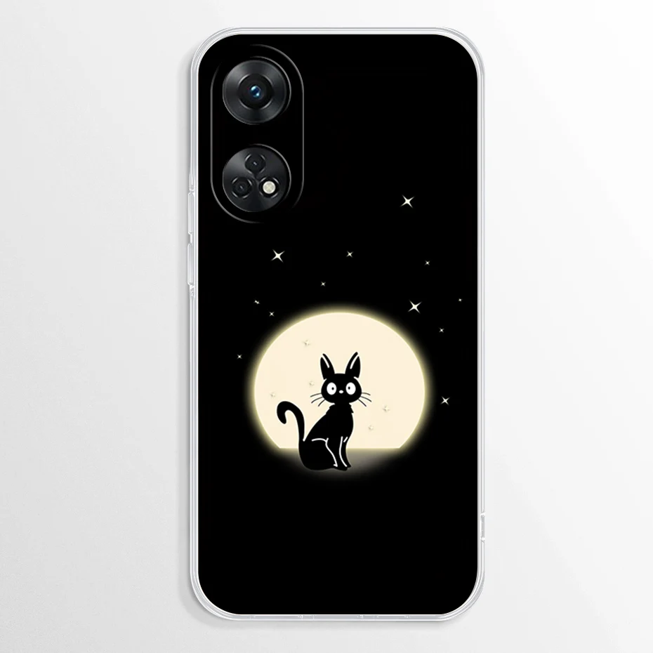 Для Oppo Reno8 T 5G красивый чехол с рисунком для 4G Мягкий силиконовый Reno 8 Модный