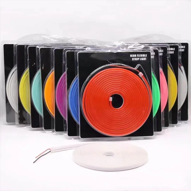 12 В LED2835 Гибкая неоновая световая лента 5-метровая низковольтная