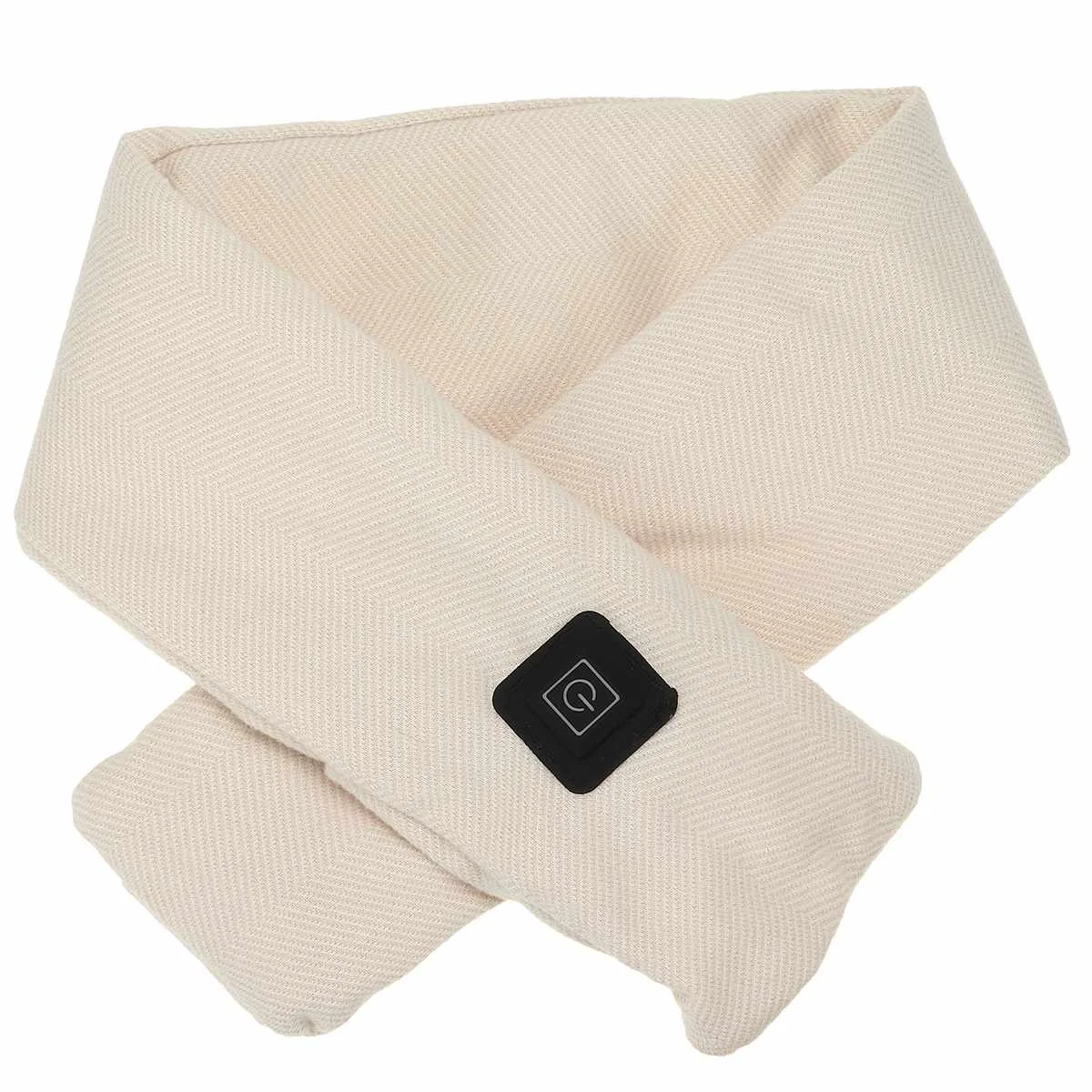 

USB Heated Winter Scarf Men and Women Shawl Foreign Trade Smart Heating Solid Color Vibration Massage Scarf Waterproof