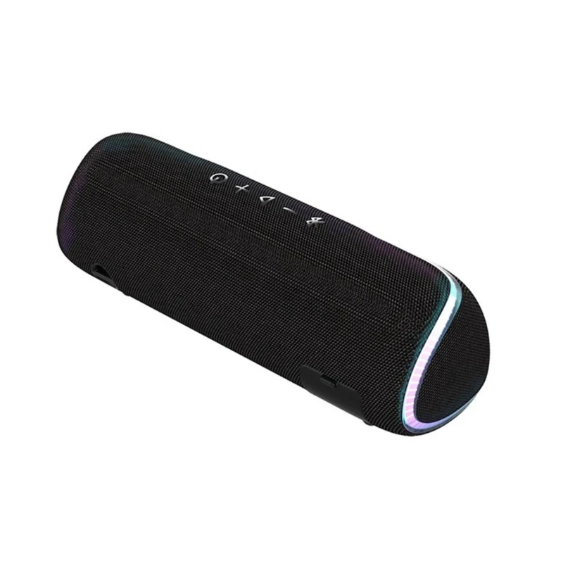

RGB Wireless Speaker Bluetooth-compatible 25W EX-Bass Sound Waterproof Outdoor Sports Portable Subwoofer Speaker