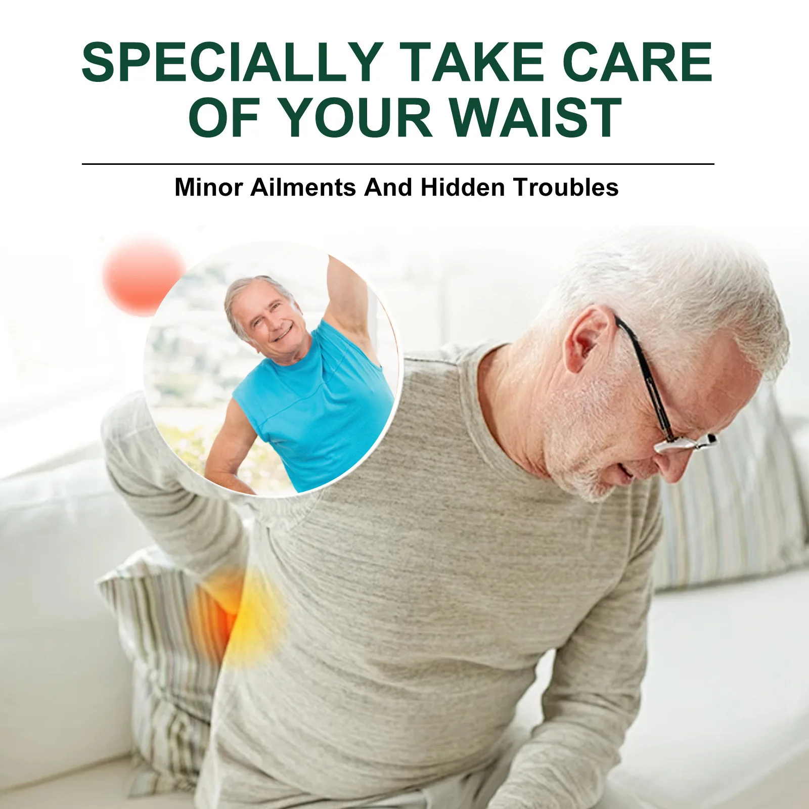 Поясничные пластыри для облегчения жесткости поясницы отеков и боли поясничный