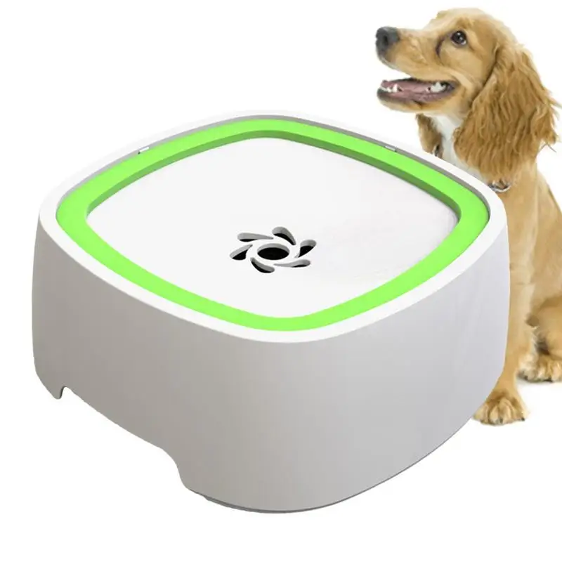 

Stay Dry Dog Water Bowl 1.5 L Dog Water Dispenser Water Bowl Upgrade Large Capacity Bowl No Spill Dog Slow Water Feeder For Pet