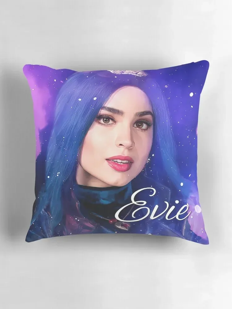 Evie Blue Princess - Потомки 3 декоративная подушка наволочка осенняя
