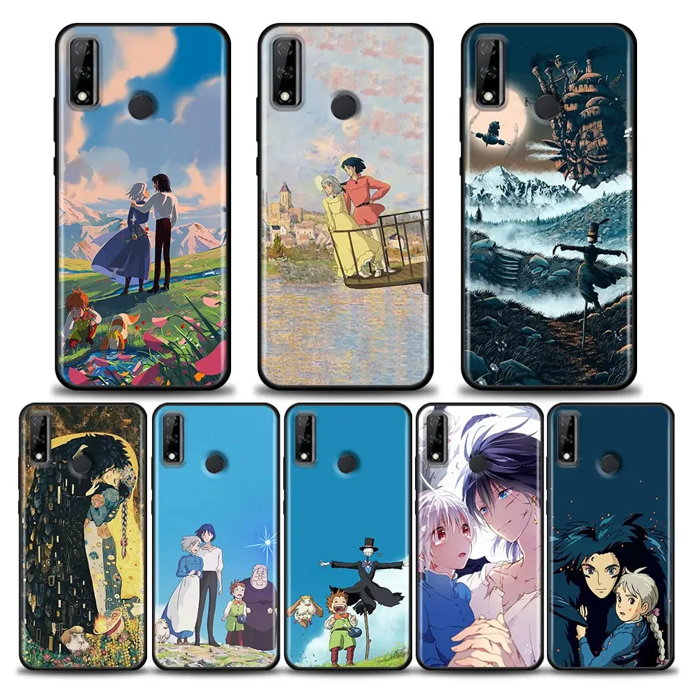 

Anime Howl's Moving Castle For Huawei Mate 10 20 Lite 40 50 Pro Case Soft Back Cover Phone Case For Huawei Y6 Y7 Y9 2019 Y8p Y9S